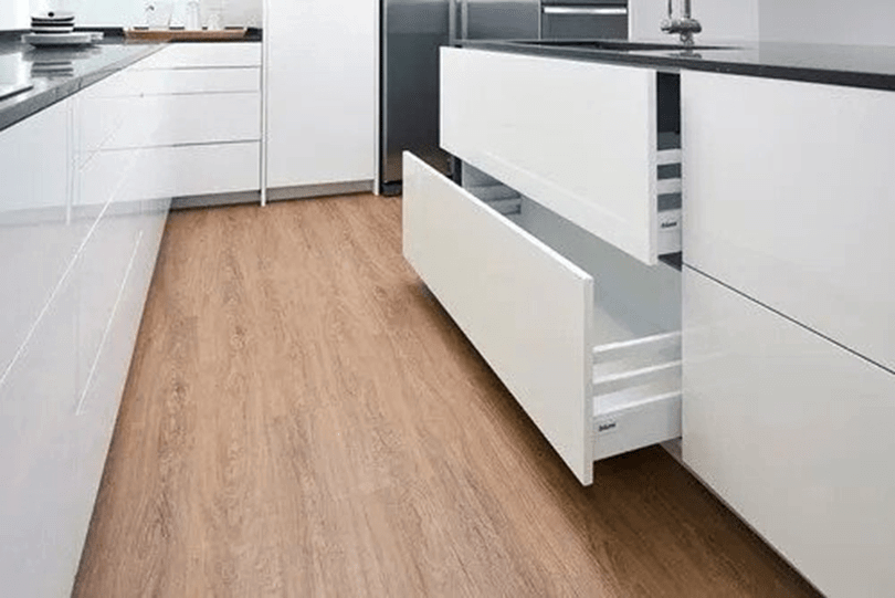 کابینت های گلاس بدون دستگیره 