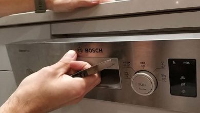 علت قفل نشدن درب ظرفشویی بوش